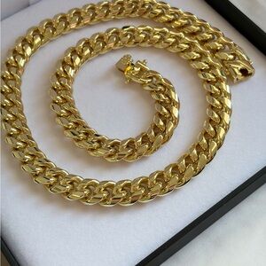 12mm Cuban Chain Necklace